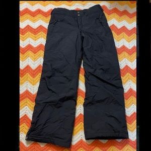 Black Columbia snow pants (boy)